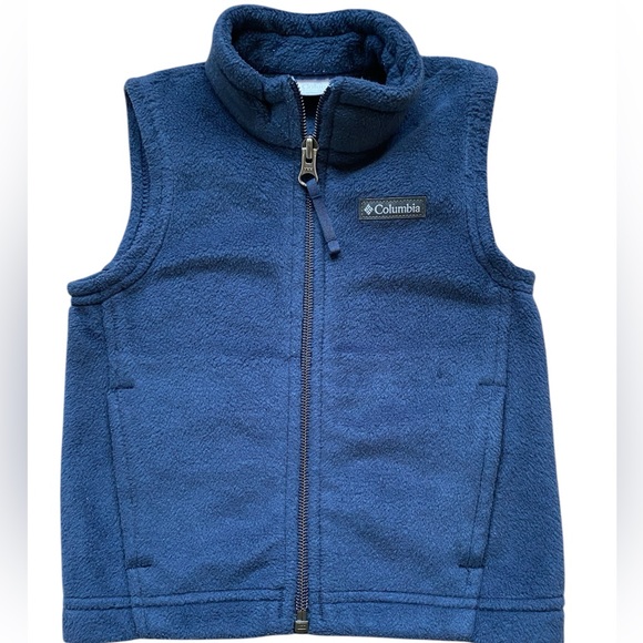Infant’s Columbia Sportswear Blue Vest - Picture 1 of 6